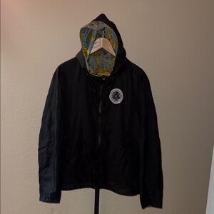 Versace Jeans Couture Reversible Black/Baroque Print Windbreaker Men’s IT 46 XS